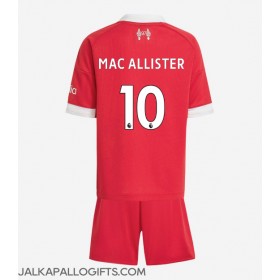 Liverpool Alexis Mac Allister #10 Koti Peliasu Lasten 2025-26 Lyhythihainen (+ Lyhyet housut)